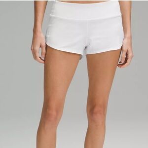 White Lululemon shorts!